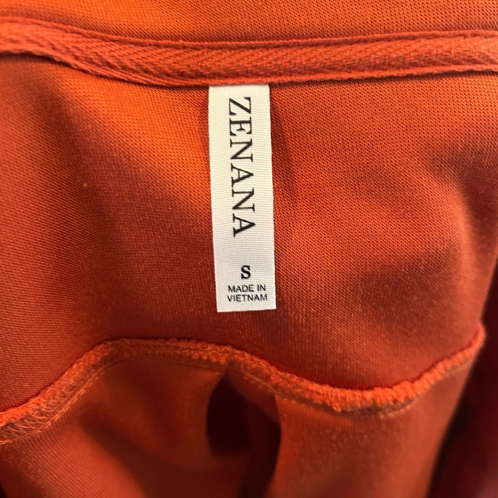 Rust Fleece Shacket Womens Oversized Button Shirt Jacket Utility soft lounge - Picture 10 of 12
